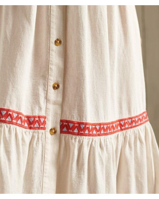 Superdry Natural & Co Midi Skirt