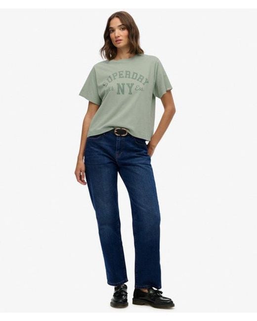 Superdry Green & Co Athletic Essentials Loose T-shirt