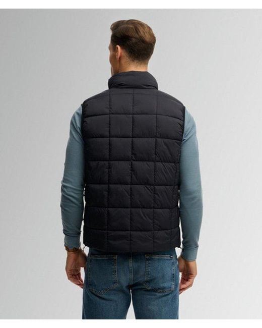 Superdry Gray & Co Box Quilt Fuji Lite Gilet for men