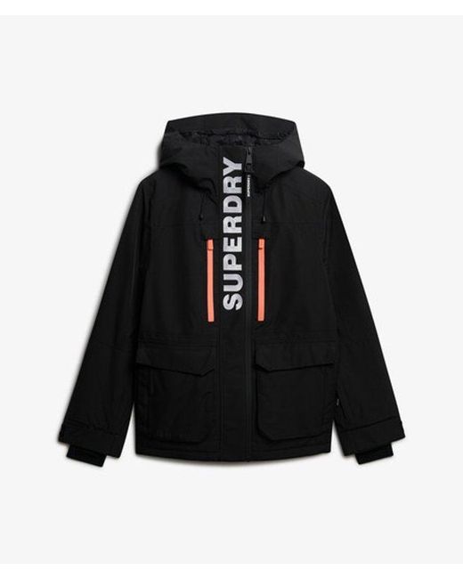 Superdry Black & Co Ultimate Freestyle Ski Jacket