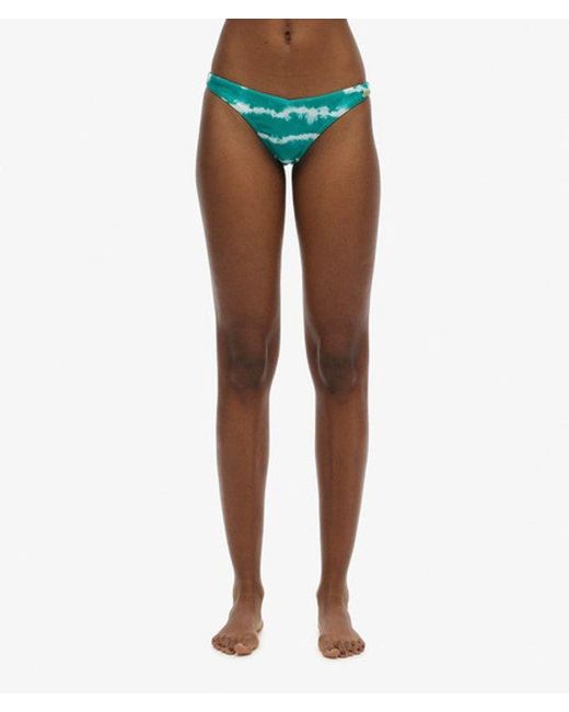 Superdry Pink & Co Tie Dye Recycled Bikini Briefs