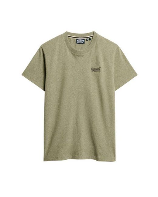 Superdry Green & Co Essential Logo T-shirt for men