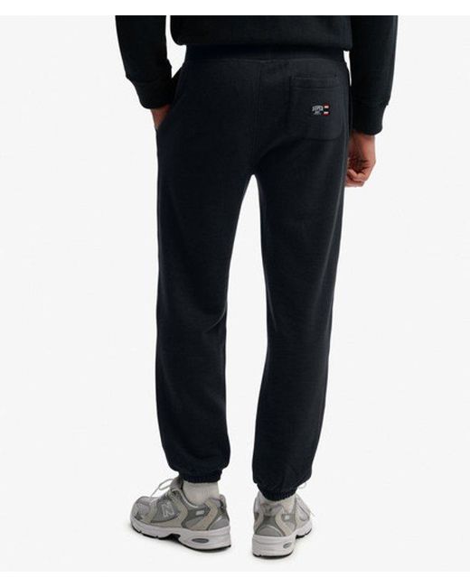 Superdry Black & Co Essential Logo Classic joggers for men