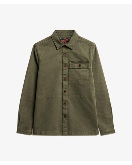 Superdry Green & Co The Merchant Store - Utility Overshirt for men