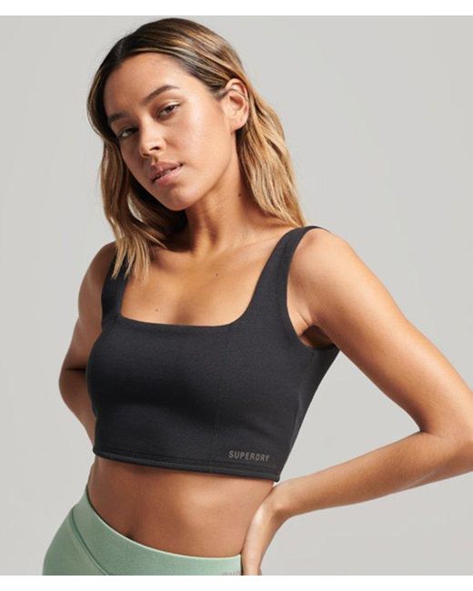 Superdry Black & Co Tech Bra Top