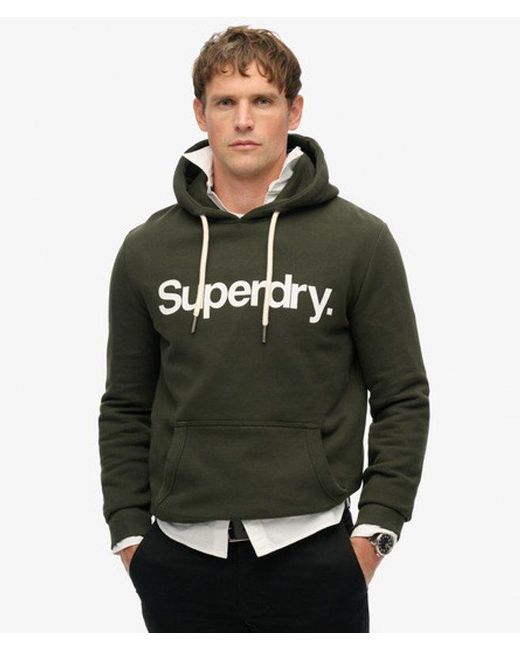 Superdry Green & Co Core Logo Hoodie for men