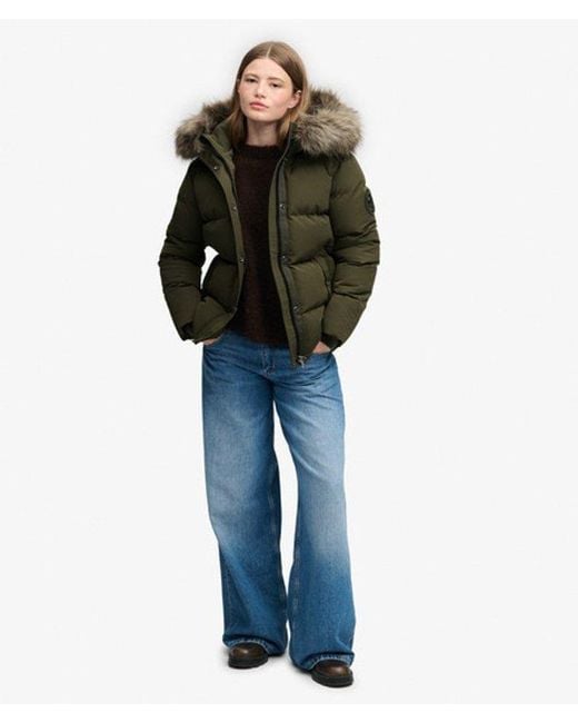 Superdry Green & Co Everest Classic Puffer Jacket