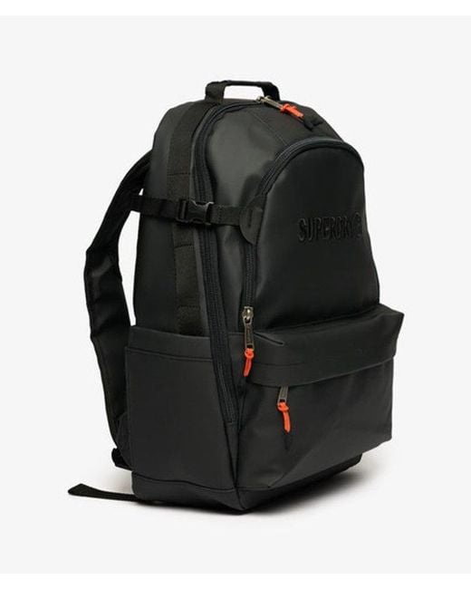 Superdry Black & Co Utility Tarp Backpack