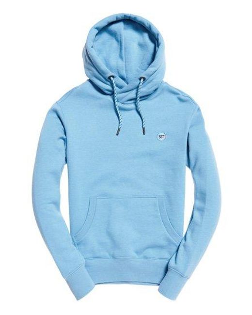 Superdry Blue Collective Hoodie Wave for men