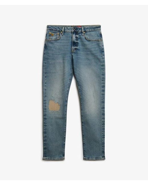 Superdry Blue & Co The Merchant Store - Organic Slim Jeans for men