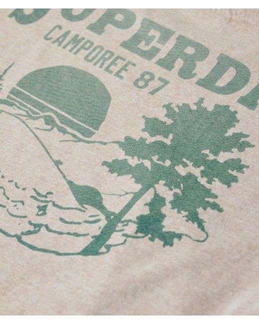 Superdry White & Co Lo-fi Outdoor Fitted T-shirt