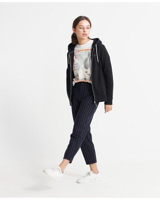 Superdry Black Label Elite Loopback Zip Hoodie