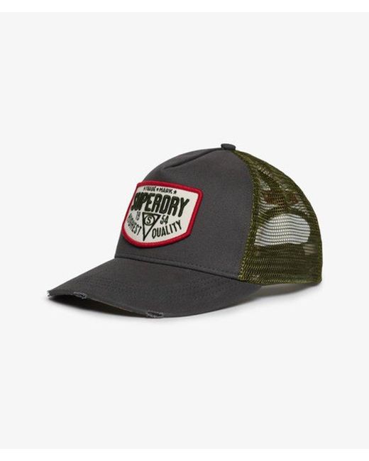Femme Casquette Trucker En Mesh Taille: 1Taille Superdry pour homme en coloris Black