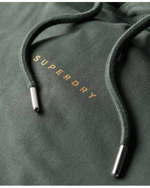 Superdry Green Code Surplus Logo Hoodie for men