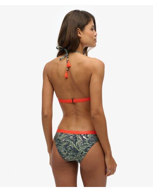 Femme Bas De Bikini Classique Imprimé Taille Superdry en coloris Natural