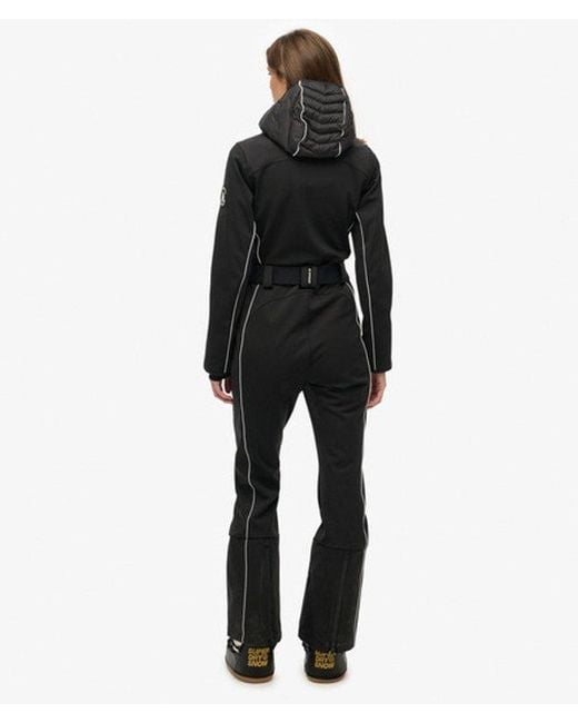 Superdry Black & Co Luxe Ski Suit