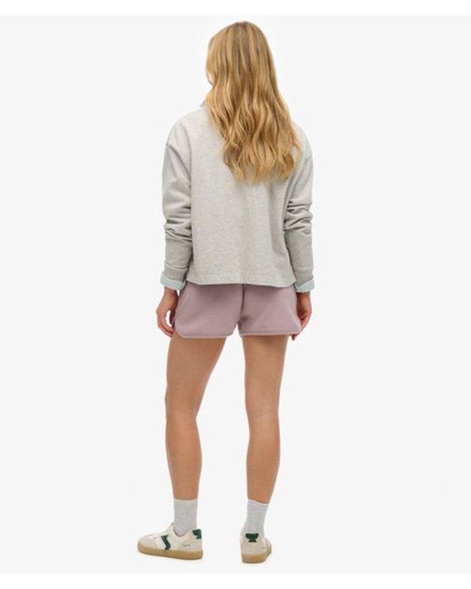 Superdry Gray & Co Sports Tech Racer Shorts