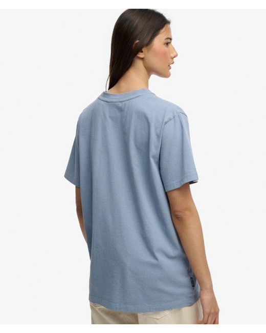 Superdry Blue & Co Essential Logo Loose T-shirt