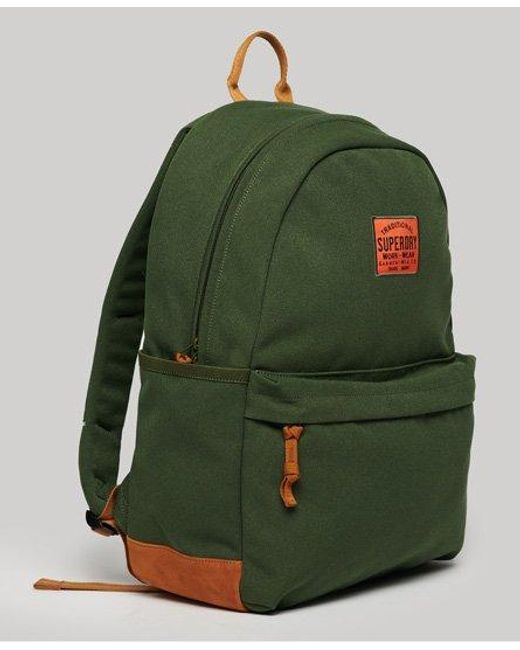 Superdry Green Traditional Montana Backpack