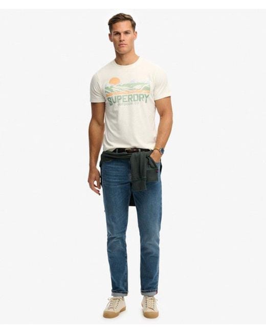 Superdry Natural & Co Outdoors Mountain Relaxed T-shirt for men