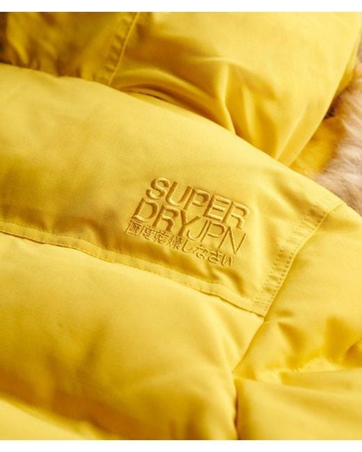 Superdry Metallic & Co Everest Hooded Bomber Jacket