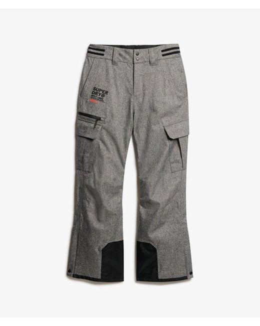 Superdry Black & Co Ski Peak Rescue Trousers for men