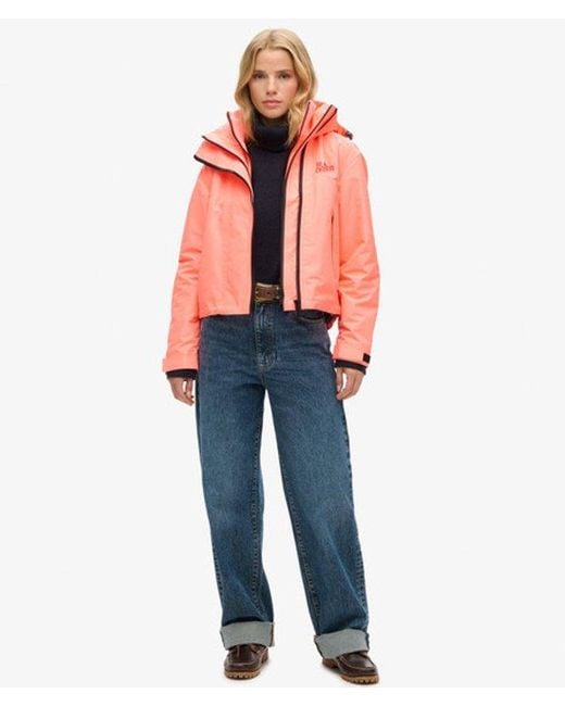 Superdry & Co Hooded Embroidered Sd Windbreaker Jacket