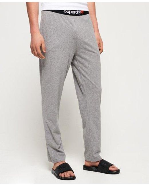 Superdry Organic Cotton Sd Laundry Pants in Light Grey (Grey) for Men - Lyst