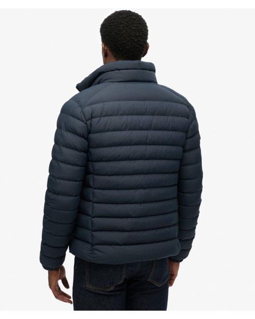 Superdry Blue & Co Fuji Printed Padded Jacket for men