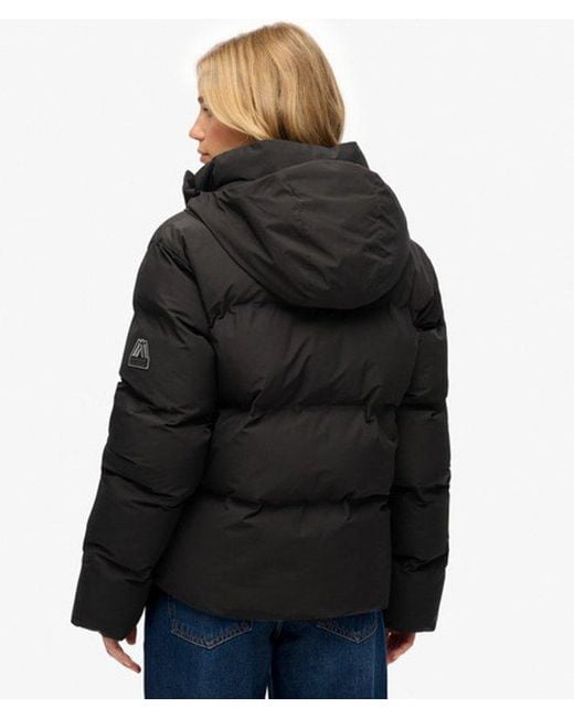 Superdry Blue City Boxy Puffer Jacket