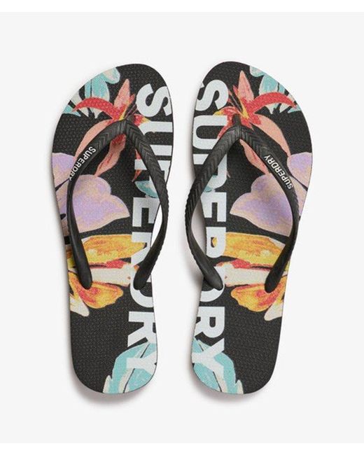 Superdry Multicolor & Co Logo Flip Flops