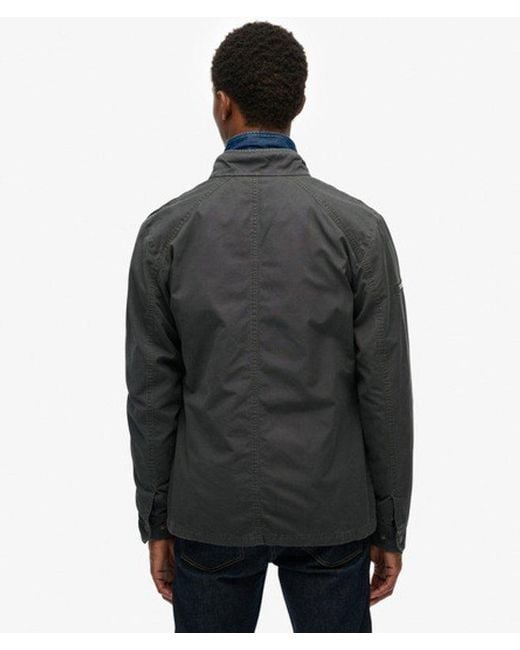 Superdry Blue & Co Estate Four Pocket Jacket for men