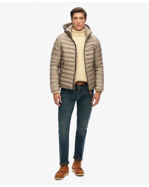 Superdry Natural Hooded Fuji Padded Jacket for men