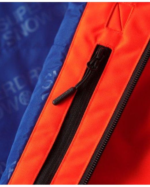 Superdry Sport Ultimate Rescue Ski-jas in het Red voor heren