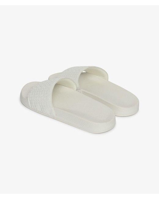 Superdry White & Co Monogram Pool Sliders for men