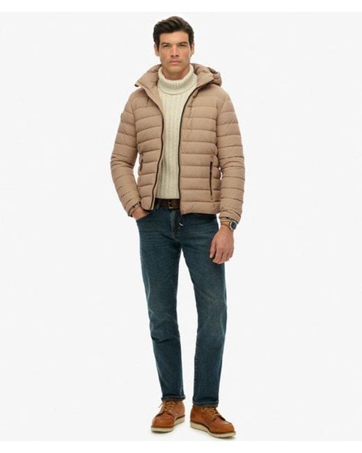 Superdry Natural & Co Hooded Fuji Padded Jacket for men