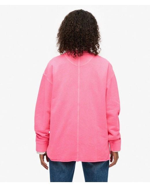 Superdry Red & Co Studios Crew Sweatshirt