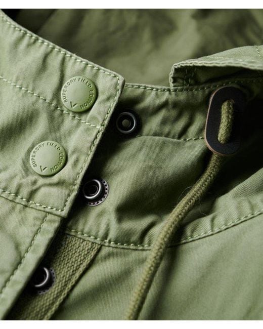 Superdry Green & Co Fully Lined Vintage Field Parka