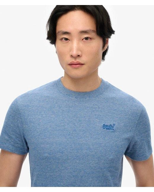 Superdry Blue & Co Essential Logo T-shirt for men