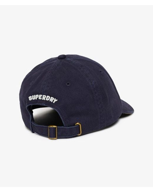 Femme Casquette De Baseball Vintage Crest Taille: 1Taille Superdry en coloris Blue