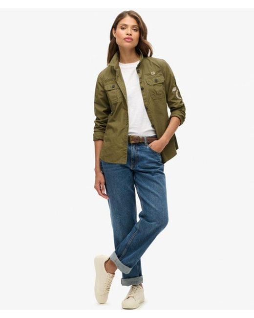 Superdry Green & Co Military Shirt