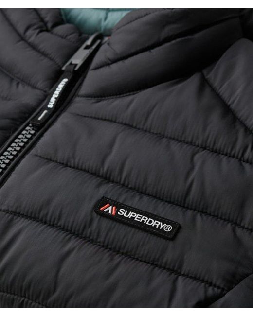 Superdry Blue Fuji Lite Padded Jacket