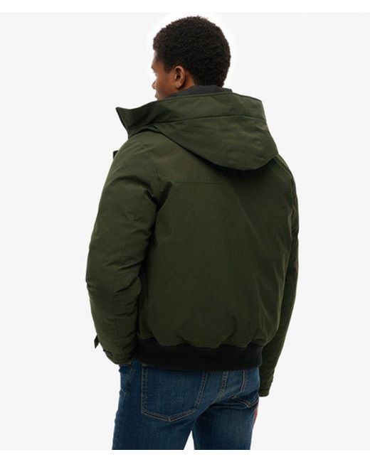 Superdry Green & Co City Padded Bomber Jacket for men