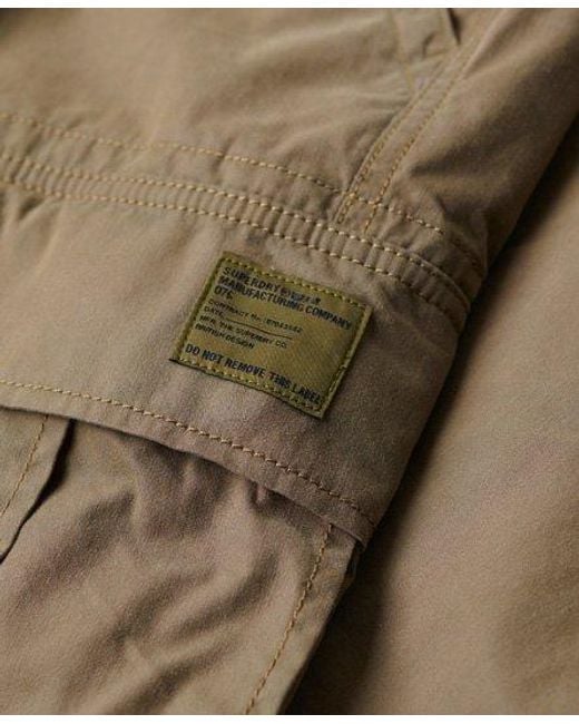 Superdry Natural Organic Cotton Vintage Parachute Cargo Pants for men