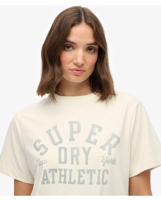 Superdry White & Co Athletic Essentials Loose T-shirt
