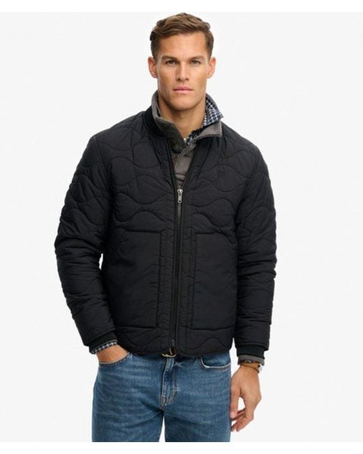 Superdry Black & Co Military Liner Jacket for men