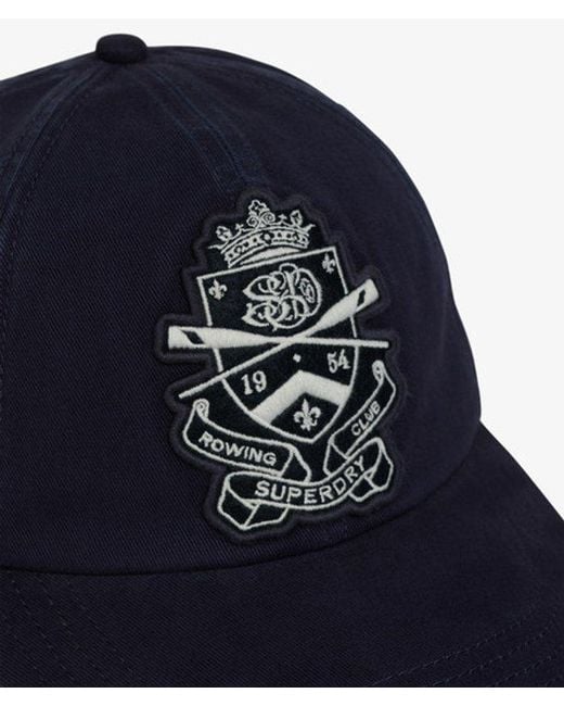Femme Casquette De Baseball Vintage Crest Taille: 1Taille Superdry en coloris Blue