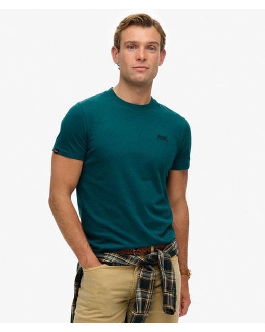 Superdry Green & Co Essential Logo T-shirt for men