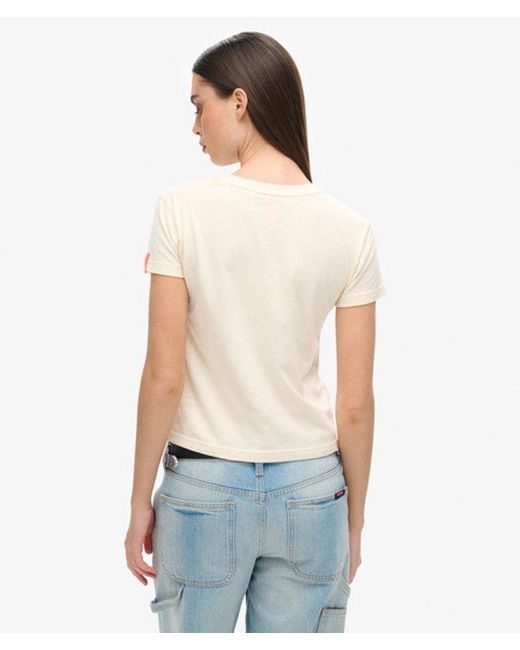 Superdry Blue & Co Osaka 6 Embellished 90s T-shirt