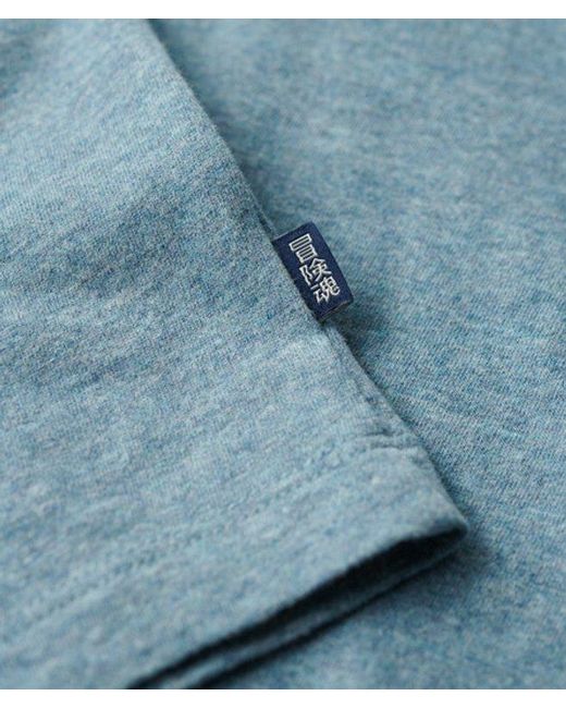 Superdry Blue & Co Essential Logo T-shirt for men